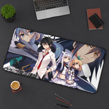 Charger l&#39;image dans la galerie, Rokudenashi Majutsu Koushi To Akashic Records Sistine Fibel, Glenn Radars, Rumia Tingel, Albert Frazer Mouse Pad (Desk Mat) On Desk
