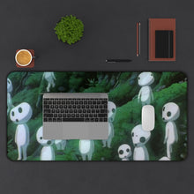 Load image into Gallery viewer, Princess Mononoke Mouse Pad (Desk Mat) With Laptop
