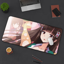 Load image into Gallery viewer, Amagi Brilliant Park Mouse Pad (Desk Mat) On Desk
