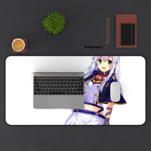 Charger l&#39;image dans la galerie, Rokudenashi Majutsu Koushi To Akashic Records Sistine Fibel Mouse Pad (Desk Mat) With Laptop
