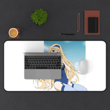 Charger l&#39;image dans la galerie, Infinite Stratos Mouse Pad (Desk Mat) With Laptop
