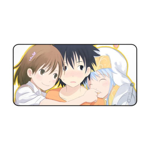 A Certain Magical Index Kamijou Touma, Index Librorum Prohibitorum, Mikoto Misaka Mouse Pad (Desk Mat)