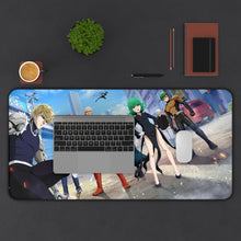 Charger l&#39;image dans la galerie, One-Punch Man Mouse Pad (Desk Mat) With Laptop
