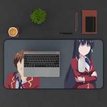 Load image into Gallery viewer, Classroom of the Elite Suzune Horikita Mouse Pad (Desk Mat) With Laptop
