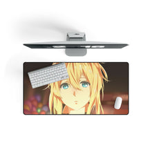 Charger l&#39;image dans la galerie, Violet Evergarden Mouse Pad (Desk Mat) On Desk
