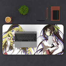 Charger l&#39;image dans la galerie, Infinite Stratos Mouse Pad (Desk Mat) With Laptop
