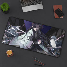 Load image into Gallery viewer, Demon Slayer: Kimetsu No Yaiba Mouse Pad (Desk Mat) On Desk
