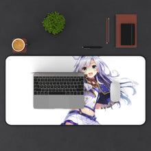 Charger l&#39;image dans la galerie, Rokudenashi Majutsu Koushi To Akashic Records Sistine Fibel Mouse Pad (Desk Mat) With Laptop
