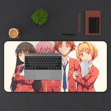 Load image into Gallery viewer, Classroom of the Elite Suzune Horikita, Airi Sakura Mouse Pad (Desk Mat) With Laptop
