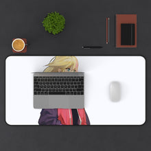 Load image into Gallery viewer, Wonder Egg Priority Rika Kawai Mouse Pad (Desk Mat) With Laptop
