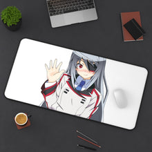 Charger l&#39;image dans la galerie, Infinite Stratos Laura Bodewig Mouse Pad (Desk Mat) On Desk
