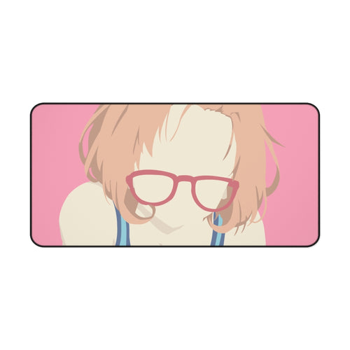 mirai kuriyama kyoukai no kanata minimalist v2 Mouse Pad (Desk Mat)