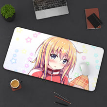 Load image into Gallery viewer, Gabriel DropOut Gabriel Tenma White Mouse Pad (Desk Mat) On Desk
