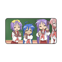 Cargar imagen en el visor de la galería, Lucky Star Konata Izumi, Kagami Hiiragi, Tsukasa Hiiragi, Miyuki Takara Mouse Pad (Desk Mat)
