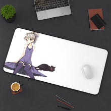 Cargar imagen en el visor de la galería, Darker Than Black Yin, Mao Mouse Pad (Desk Mat) On Desk
