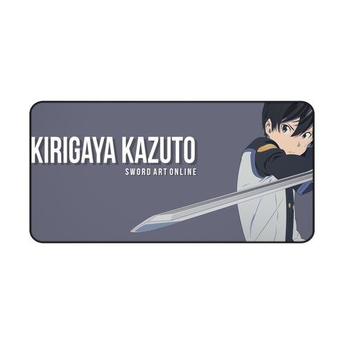 Sword Art Online Kazuto Kirigaya Mouse Pad (Desk Mat)