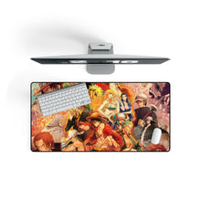 Load image into Gallery viewer, One Piece Monkey D. Luffy, Roronoa Zoro, Sanji, Nico Robin, Tony Tony Chopper Mouse Pad (Desk Mat) With Laptop
