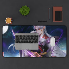 Load image into Gallery viewer, InuYasha Mouse Pad (Desk Mat) With Laptop
