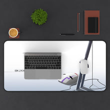 Charger l&#39;image dans la galerie, Darker Than Black Mouse Pad (Desk Mat) With Laptop
