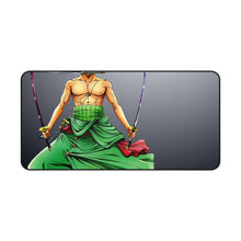 Load image into Gallery viewer, Roronoa Zoro Mouse Pad (Desk Mat)
