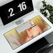 Load image into Gallery viewer, One Piece Sanji Mouse Pad (Desk Mat) With Laptop
