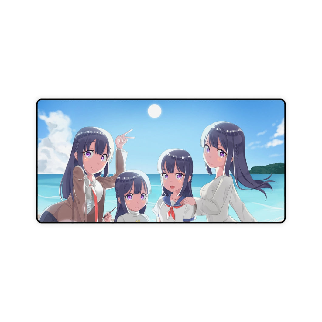 Rascal Does Not Dream of Bunny Girl Senpai Mouse Pad (Desk Mat)