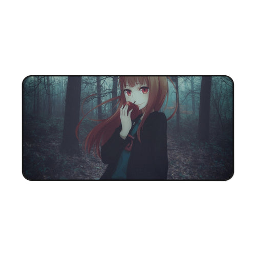 Spice And Wolf Mouse Pad (Desk Mat)